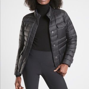Athleta pulse reversible down jacket